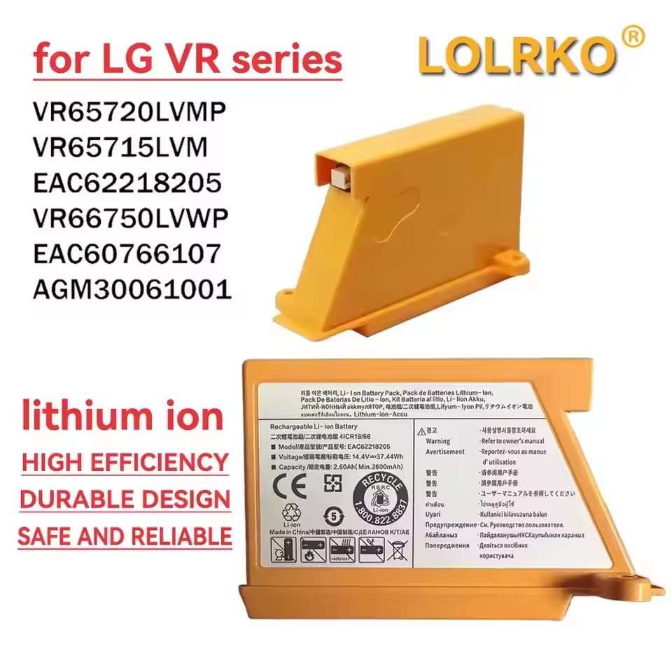 4S Lipo Battery 14.8V 6000Mah - Baterai Penyedot Debu Robot Baru yang