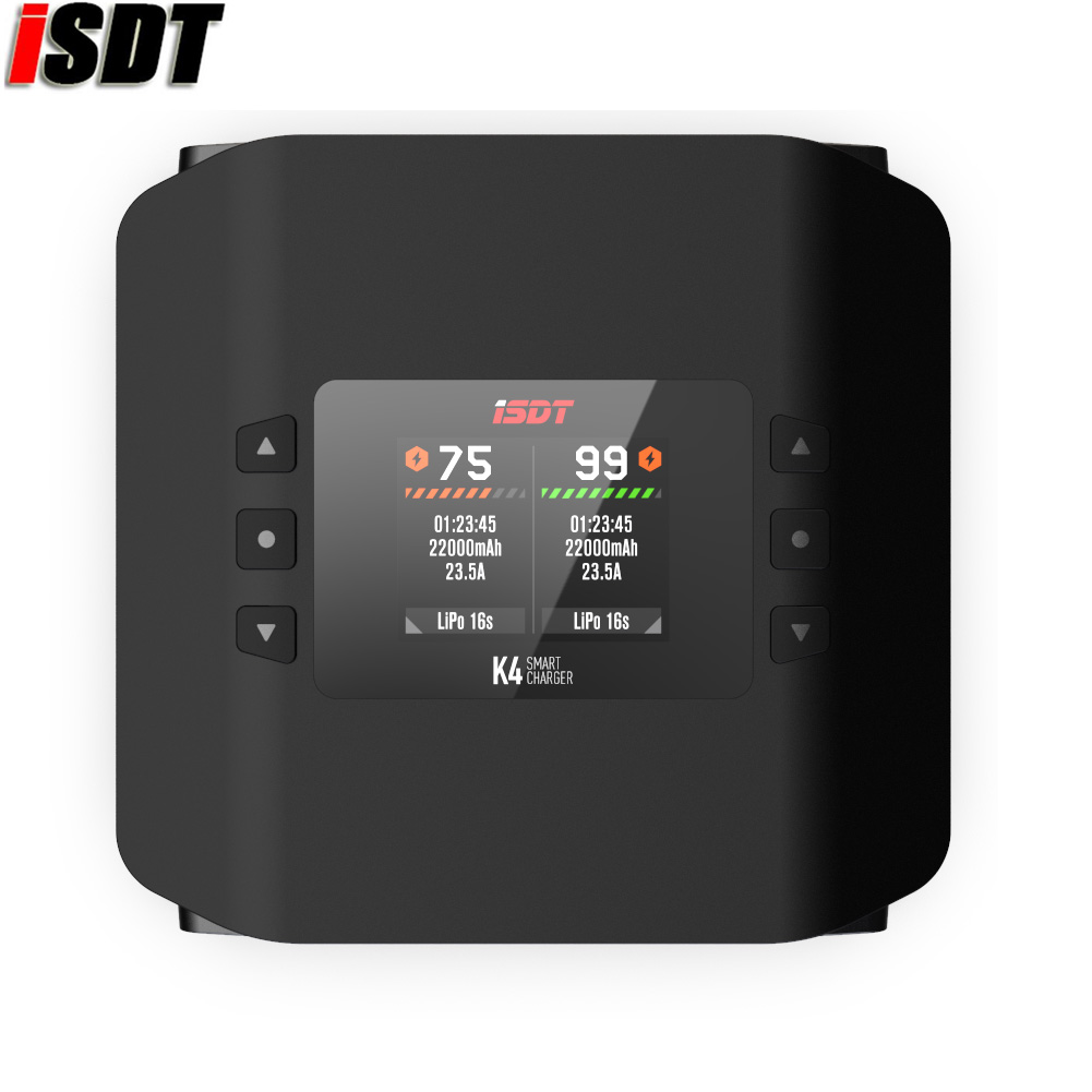 Isdt K4 Dual Lipo Charger - ISDT K4 1~8S Pengisi Daya Baterai