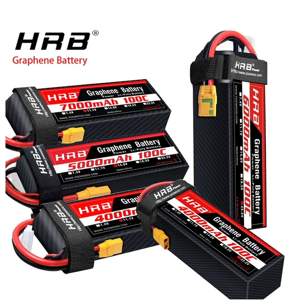 4S Lipo Battery 14.8V 6000Mah - Baterai Graphene 2S 3S 4S 6S