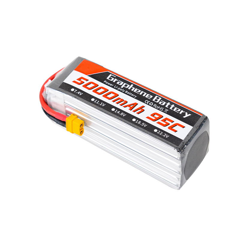 Baterai Lipo 95C 22.2V 6S 5000 - 6S Lipo Battery 22.2V 5000Mah ulasan dan harga